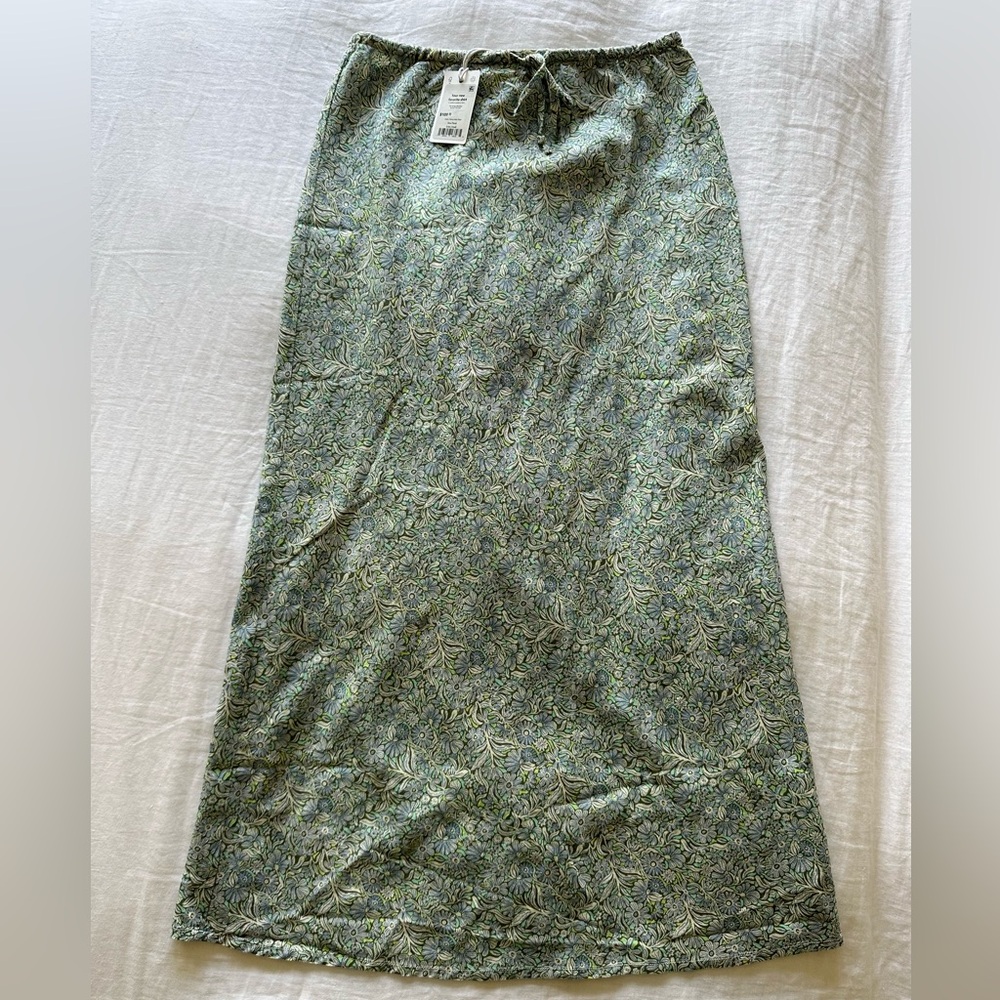 Marine Layer Avery Hemp Midi Skirt